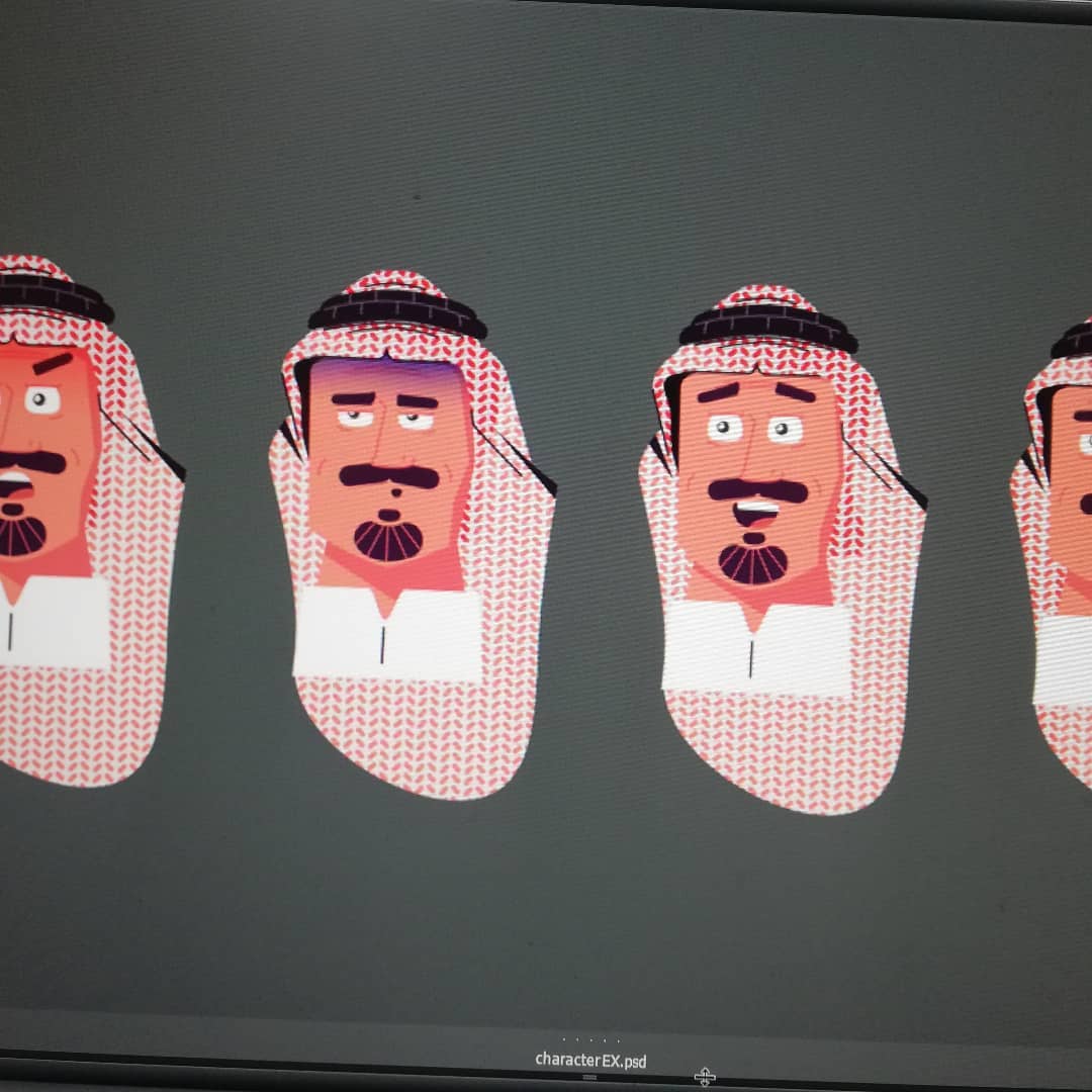 Expressions , old work
#expression #faceexpression #characterdesign #arabian #charactersheet